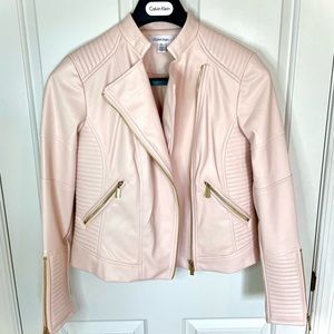| Calvin Klien | Blush Leather Jacket